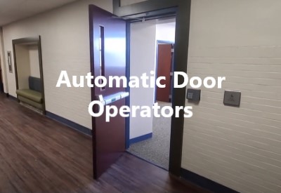 Handicap Automatic Door Operator Installation